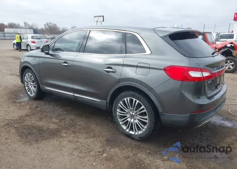 2017 Lincoln Mkx Reserve from USA, damaged, VIN 2LMPJ6LR4HBL15421